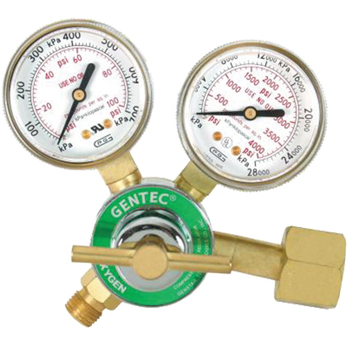 D&eacute;tendeur &agrave; simple d&eacute;tente de s&eacute;rie l&eacute;g&egrave;re, Oxyg&egrave;ne, Entr&eacute;e CGA540 Auto Electric Service Ltd.