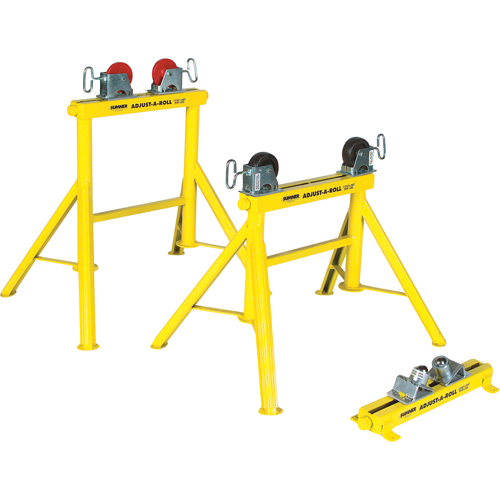 Support Adjust-A-Rolls, Capacit&eacute; de chargement 1000 lb, Capacit&eacute; max. de tuyau 36" Auto Electric Service Ltd.