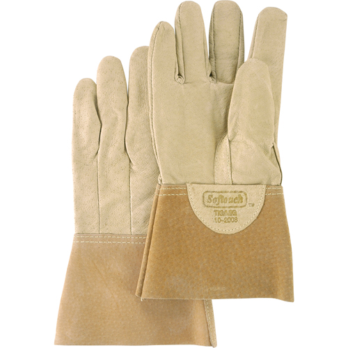 Gants de soudage Softouch, Cuir de porc, Taille Moyen Auto Electric Service Ltd.