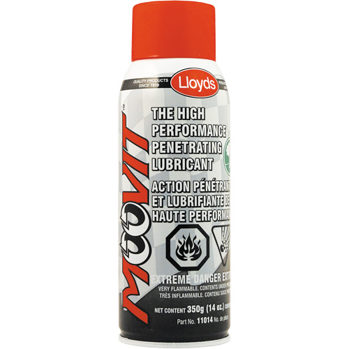 Lubrifiant haute performance Moovit, Canette a&eacute;rosol, 350 g Auto Electric Service Ltd.