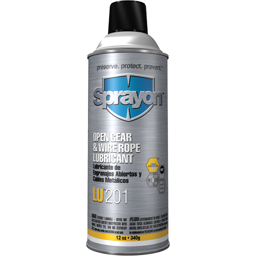 LU201 Open Gear & Wire Rope Lubricant, Aerosol Can Auto Electric Service Ltd.
