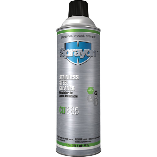 CD885 Stainless Steel Cleaner, 20 oz., Aerosol Can Auto Electric Service Ltd.