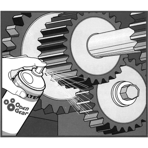 Lubrifiant OPEN GEAR, Canette a&eacute;rosol Auto Electric Service Ltd.