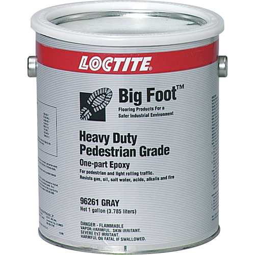 Rev&ecirc;tement antid&eacute;rapant robuste pour plancher Big Foot de calibre pi&eacute;ton, 1 gal., &eacute;poxy, Gris Auto Electric Service Ltd.
