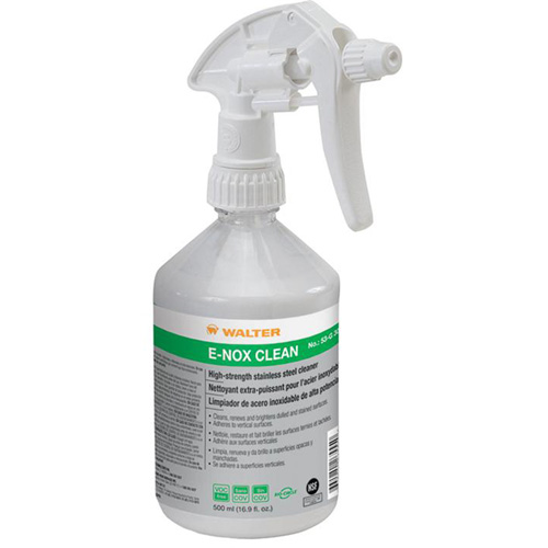 Nettoyant de surface en acier inoxydable E-Nox Clean, 500 ml, Bouteille &agrave; g&acirc;chette Auto Electric Service Ltd.