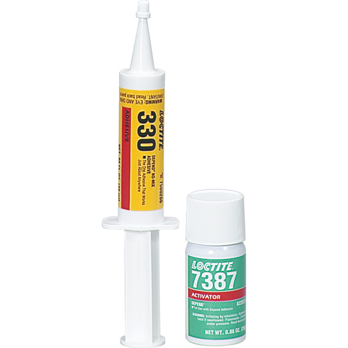 Adh&eacute;sif sans m&eacute;lange 330 Depend, Deux composants, 250 ml, Trousse, Ambr&eacute;e Auto Electric Service Ltd.