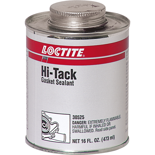 Hi-Tack Gasket Sealant, Brush Can, Red Auto Electric Service Ltd.