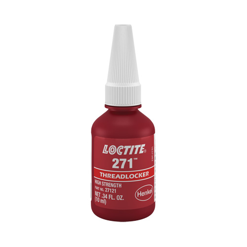 Compos&eacute; de blocage 271, Rouge, &eacute;lev&eacute;, 10 ml, Bouteille Auto Electric Service Ltd.
