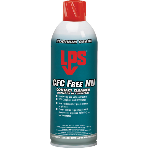 CFC Free NU LVC Contact Cleaner, Aerosol Can Auto Electric Service Ltd.
