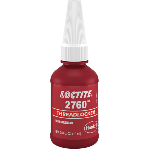 Threadlocker 2760 Instant Adhesive, Red, High, 10 ml, Bottle Auto Electric Service Ltd.