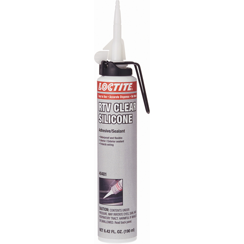 Superflex RTV Silicone Adhesive Sealant, Cartridge, Clear Auto Electric Service Ltd.