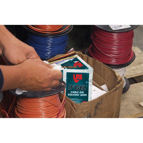 D'Gel&reg; Cable Gel Solvent, Packets Auto Electric Service Ltd.