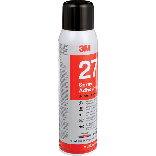 27 Multi-Purpose Spray Adhesive, Clear, Aerosol Can Auto Electric Service Ltd.