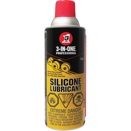 Lubrifiant de silicone 3-IN-1, Canette a&eacute;rosol Auto Electric Service Ltd.