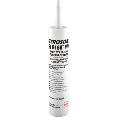 Teroson&reg; SI 9160 Silicone Sealant, Cartridge, White Auto Electric Service Ltd.