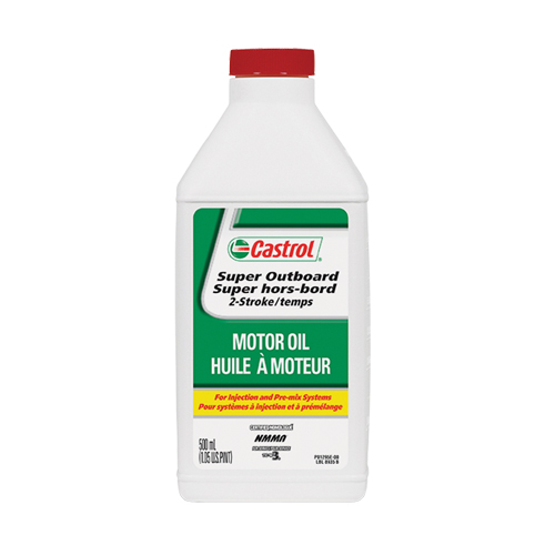 Huile pour moteur hors-bord 2 temps, 500 ml, Bouteille Auto Electric Service Ltd.