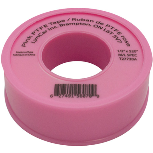 Ruban de Teflon, 520" lo x 1/2" la, Rose Auto Electric Service Ltd.