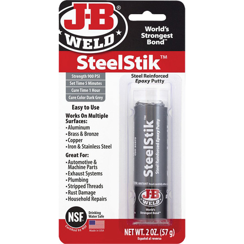 Colle &eacute;poxyde SteelStik, 2 oz, B&acirc;ton, Gris Auto Electric Service Ltd.