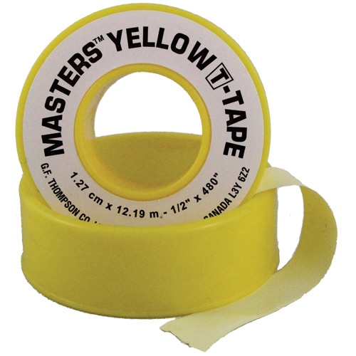 T-Tape, 260" L x 1/2" W, Yellow Auto Electric Service Ltd.