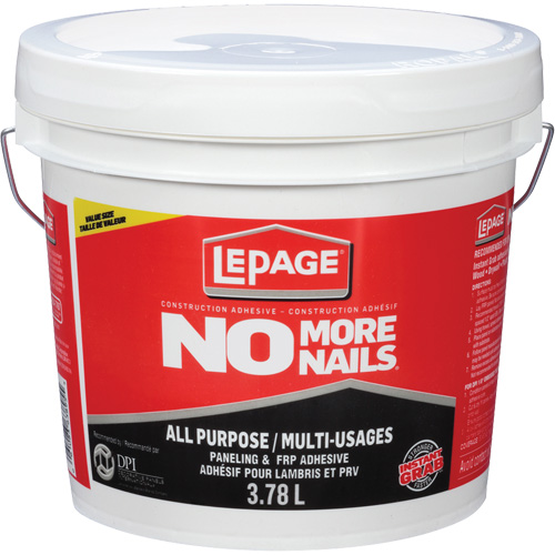 Adh&eacute;sif de construction multi-usages No More Nails Auto Electric Service Ltd.