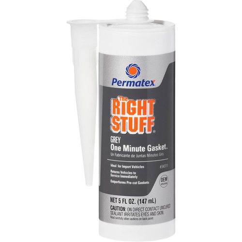 The Right Stuff&reg; Instant Gasket Maker, Cartridge, Grey Auto Electric Service Ltd.
