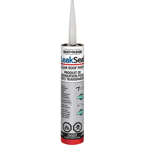 Mat&eacute;riau de r&eacute;paration de toiture transparent LeakSeal Auto Electric Service Ltd.