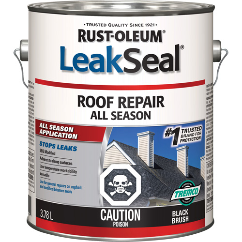 Produit de r&eacute;paration de toiture toutes saisons LeakSeal Auto Electric Service Ltd.