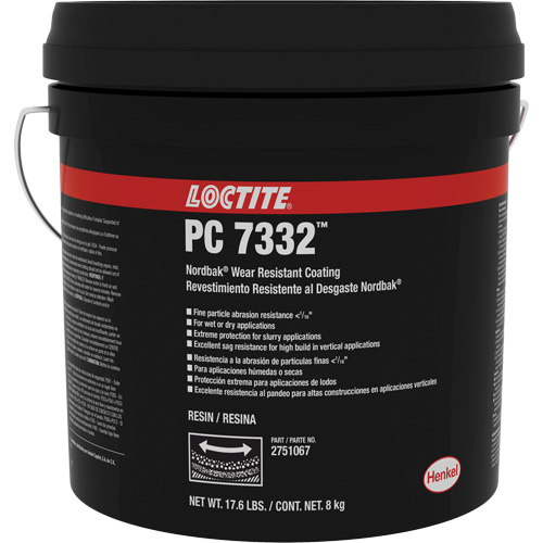 7332 Nordbak&reg; Wear Prevention Coating, Grey, 10 kg, Pail Auto Electric Service Ltd.