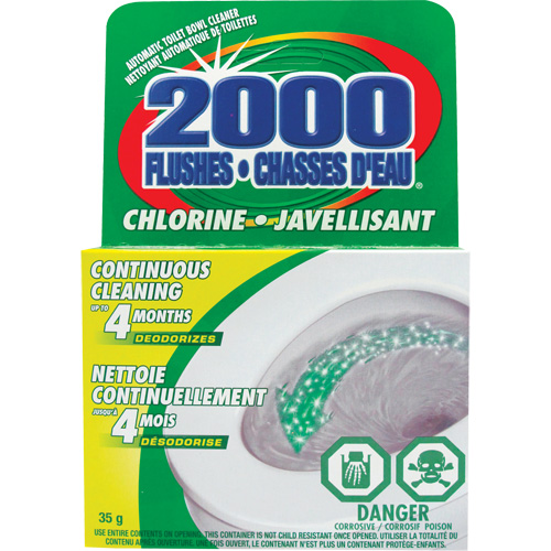 2000 Flushes&reg; Bleach Toilet Bowl Cleaner, 35 g, Tablet Auto Electric Service Ltd.