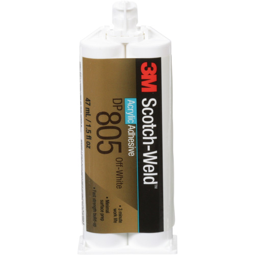 Adh&eacute;sif acrylique Scotch-Weld, Deux composants, Cartouche double, 1,6 oz liq., Blanc cass&eacute; Auto Electric Service Ltd.