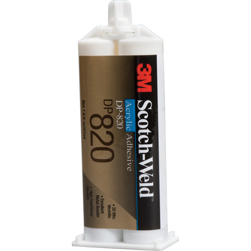 Adh&eacute;sif acrylique Scotch-Weld, Deux composants, Cartouche double, 1,6 oz liq., Blanc cass&eacute; Auto Electric Service Ltd.