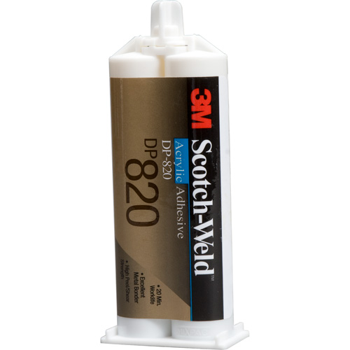 Adh&eacute;sif acrylique Scotch-Weld, Deux composants, Cartouche double, 400 ml, Blanc cass&eacute; Auto Electric Service Ltd.