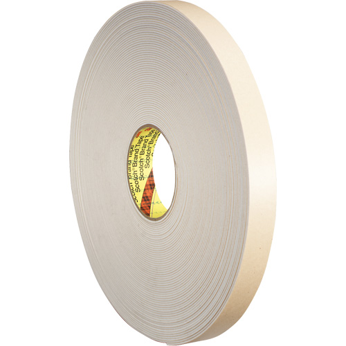Ruban double face en mousse, 66 m (216') lo x 25,4 mm (1") la, 31 mils, Poly&eacute;thyl&egrave;ne Auto Electric Service Ltd.