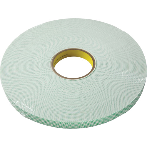 Double-Coated Foam Tape, 33 m (108') L x 18 mm (3/4") W, 62.5 mils, Urethane Auto Electric Service Ltd.