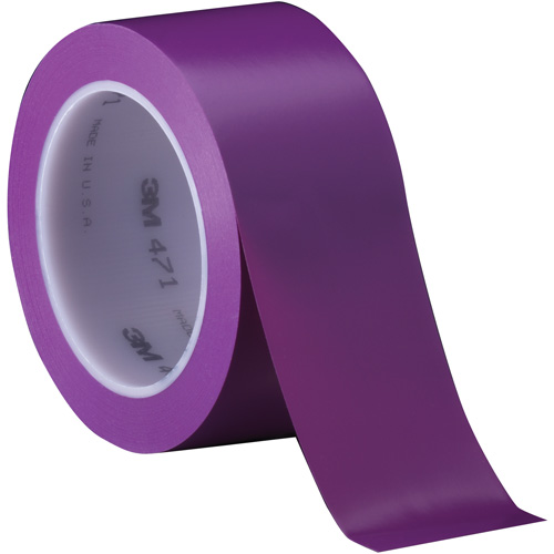Ruban en vinyle 471, 50,8 mm (2") la x 32,9 m (108') lo, 5,2 mils, Mauve Auto Electric Service Ltd.