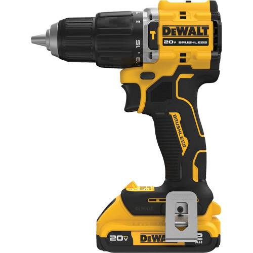 Atomic Compact Series Brushless Cordless Hammer Drill Kit, 1/2" Chuck, 20 V Auto Electric Service Ltd.