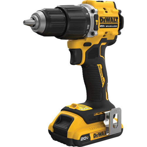 Atomic Compact Series Brushless Cordless Hammer Drill Kit, 1/2" Chuck, 20 V Auto Electric Service Ltd.