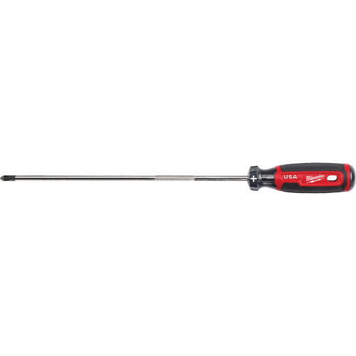 Phillips Screwdriver, #2 Tip, Round, 363 mm L, Cushion Grip Handle Auto Electric Service Ltd.