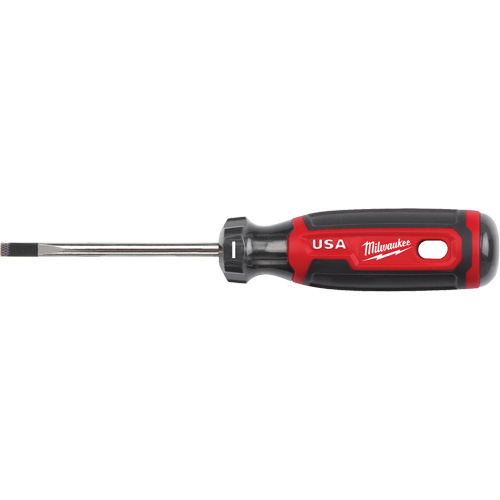 Cabinet Screwdriver, 3/16" Tip, Round, 170 mm L, Cushion Grip Handle Auto Electric Service Ltd.