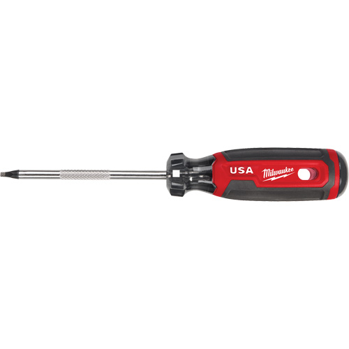 Square Screwdriver, #2 Tip, Round, 211 mm L, Cushion Grip Handle Auto Electric Service Ltd.