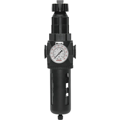 Filtre/r&eacute;gulateur Modulair 400 avec vidange manuelle, 3/4" NPT, 200 psi, Capacit&eacute; de 9,1 oz liq. Auto Electric Service Ltd.