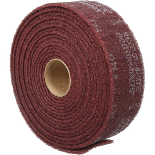 Ruban de nettoyage et de finition Scotch-Brite, Fin, 4" la x 30' lo Auto Electric Service Ltd.