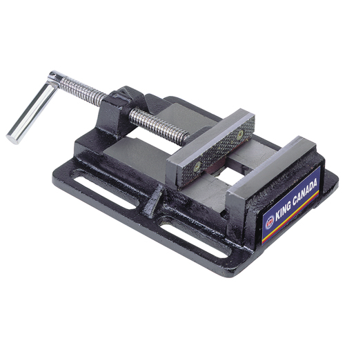 Drill Press Vise, 3" Jaw Width, 0" Throat Depth, Bench Mount Base Auto Electric Service Ltd.
