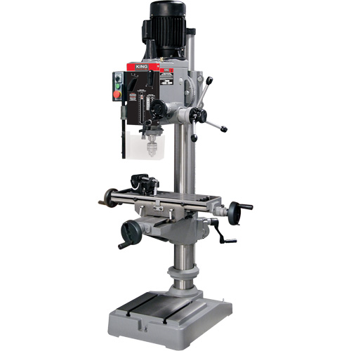 Gearhead Milling Drilling Machine, 6 Speeds, 1-1/4" Drilling Capacity Auto Electric Service Ltd.
