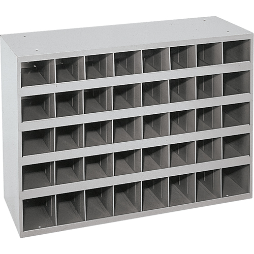 Armoires pour bacs de rangement en acier, 33-3/4" la x 12" p x 23-7/8" h, Gris Auto Electric Service Ltd.