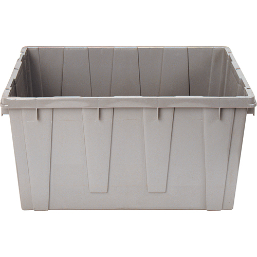 Contenant emboîtable, 21,1" la x 17,7" p x 12" h, Gris Auto Electric Service Ltd.