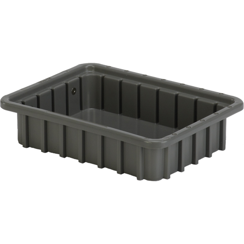 Contenants Divider Box, Poly&eacute;thyl&egrave;ne, 10,8" la x 8,3" p x 2,5" h, Gris Auto Electric Service Ltd.