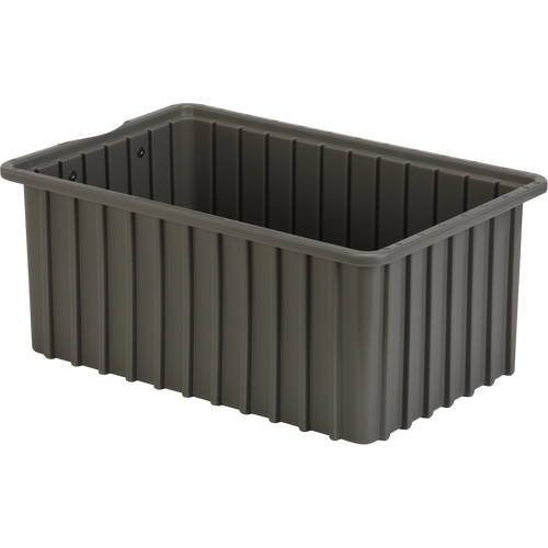 Contenants Divider Box, Poly&eacute;thyl&egrave;ne, 16,5" la x 10,9" p x 7" h, Gris Auto Electric Service Ltd.