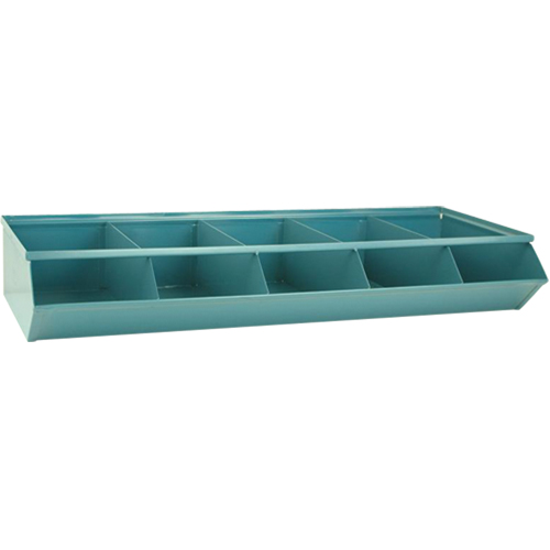 Sectional Bin Units, 100 lbs. Cap., 37" W x 15-1/2" D x 6" H, Blue Auto Electric Service Ltd.