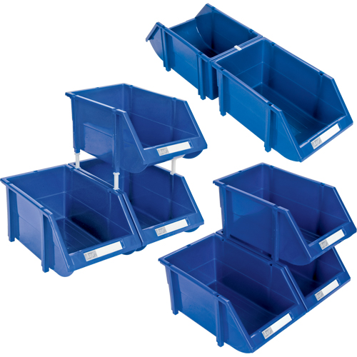 Stack & Hang Bin, 7-7/8" W x 7" H x 17-11/16" D, Red Auto Electric Service Ltd.